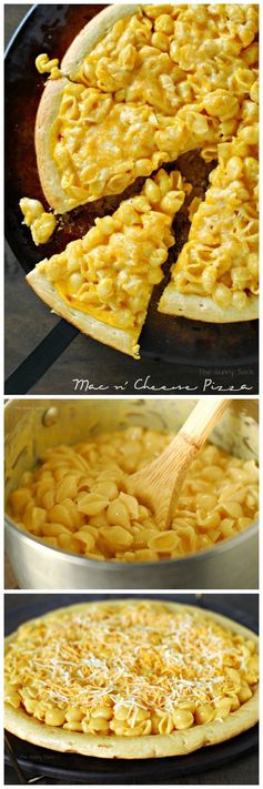 Macaroni and Cheese Pizza