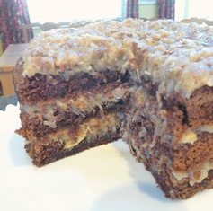 Made From Scratch German Chocolate Cake