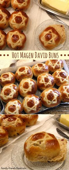 Magen David buns