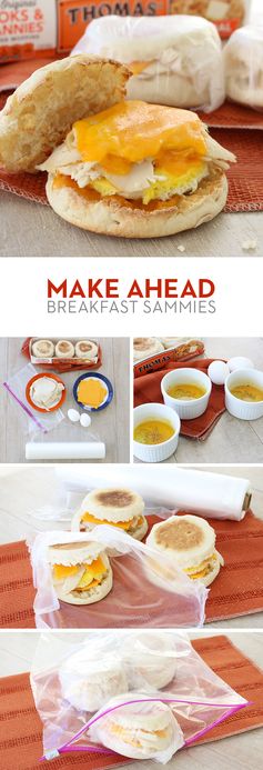 Make Ahead Breakfast Sammies