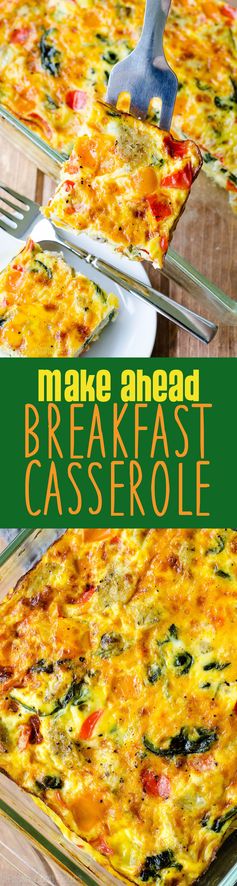 Make Ahead Meal: Breakfast Casserole