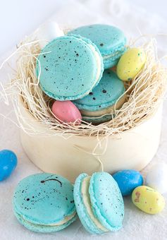 Malted Milk French Macarons