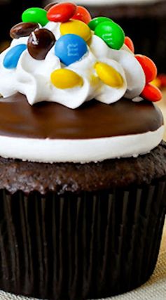 M&M Cupcakes