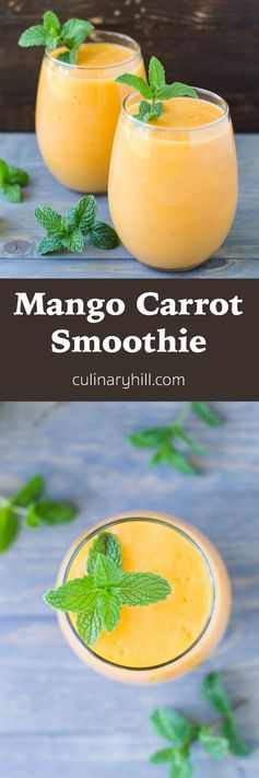 Mango Carrot Smoothie