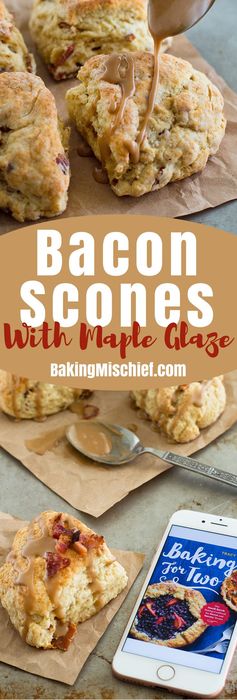 Maple Bacon Scones