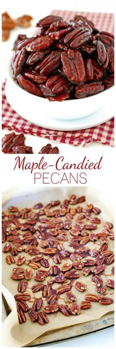 Maple-Candied Pecans