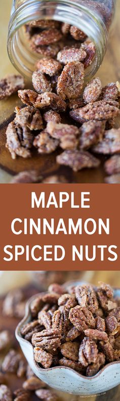 Maple Cinnamon Spiced Nuts