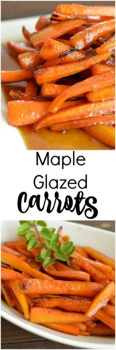 Maple Glazed Carrots