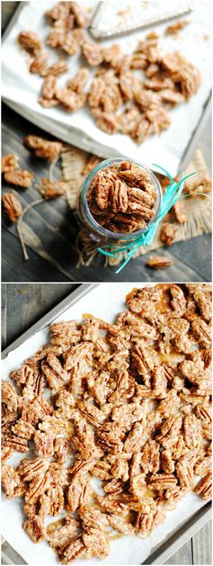 Maple Glazed Pecans