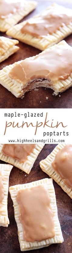 Maple-Glazed Pumpkin Poptarts