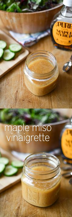 Maple Miso Vinaigrette