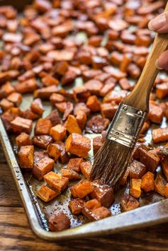 Maple Roasted Sweet Potatoes