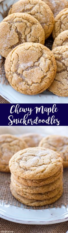 Maple Snickerdoodles