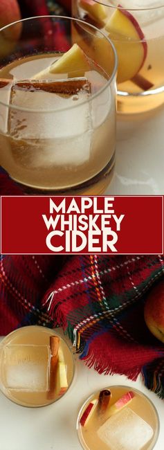 Maple Whiskey Cider