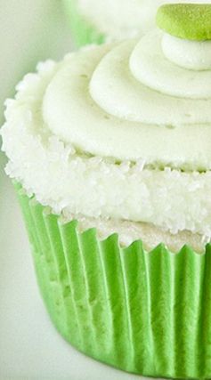 Margarita Cupcakes With Tequila Glaze & Lime Frosting