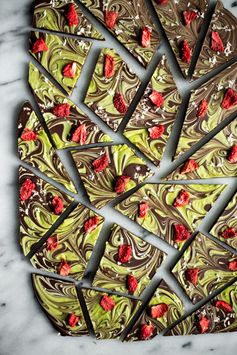 Matcha Chocolate Bark