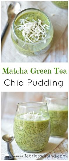 Matcha Green Tea Chia Pudding