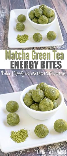 Matcha Green Tea Energy Bites