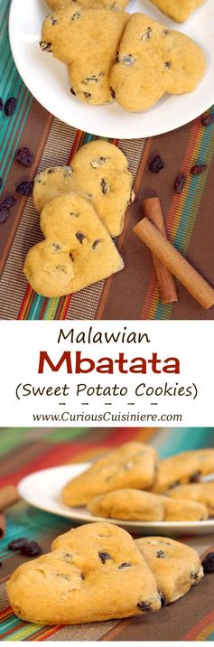 Mbatata (Malawian Sweet Potato Cookies