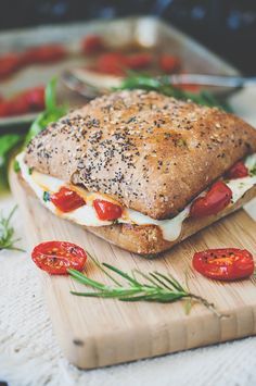 Mediterranean Egg White Breakfast Sandwich