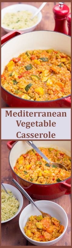 Mediterranean Vegetable Casserole