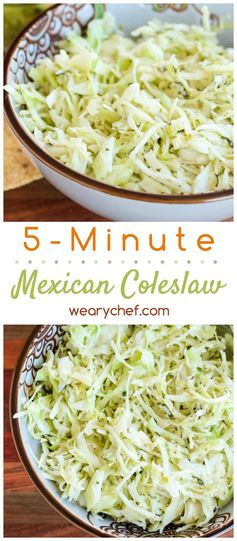 Mexican Coleslaw in 5 Minutes