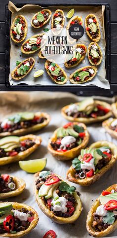 Mexican potato skins