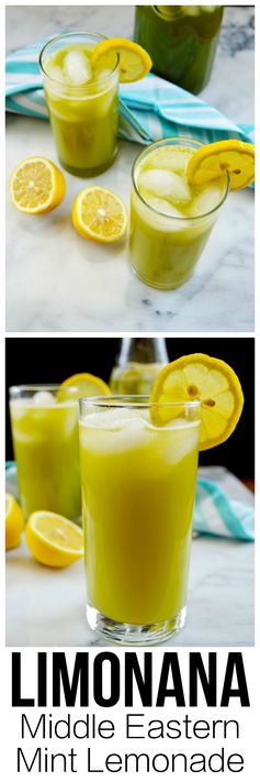 Middle Eastern Mint Lemonade