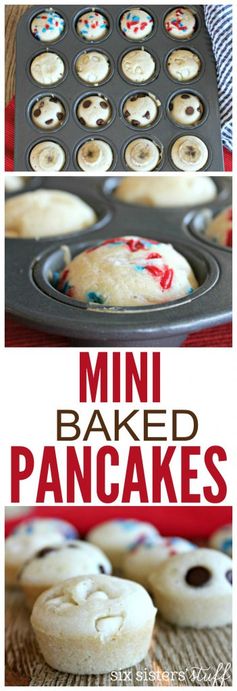 Mini Baked Pancakes