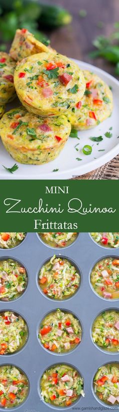 Mini Breakfast Quinoa Frittatas