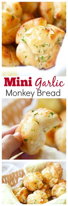 Mini Garlic Monkey Bread