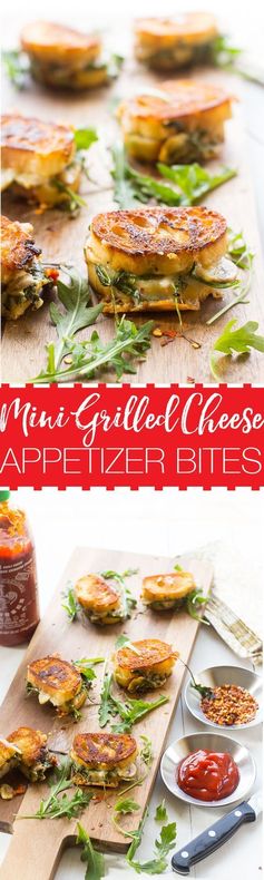 Mini Grilled Cheese Sandwich Appetizers