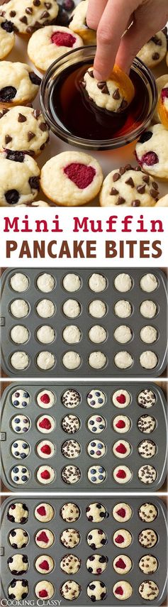 Mini Muffin Pancake Bites