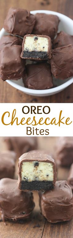 Mini Oreo Cheesecake Bites