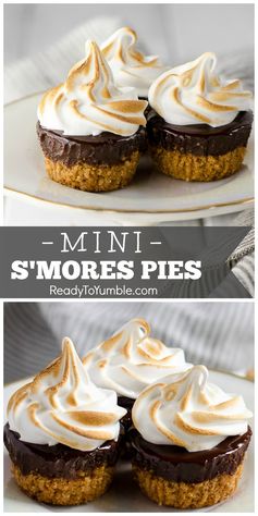 Mini S'Mores Pies