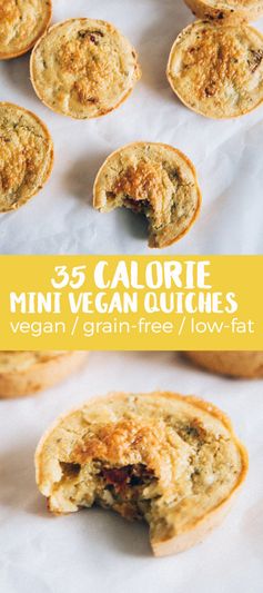 Mini Vegan Quiches