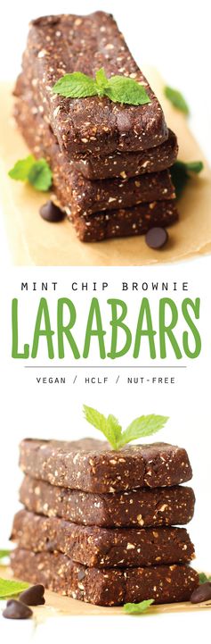 Mint Chip Brownie Homemade Larabars
