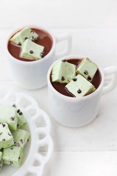 Mint Chocolate Chip Marshmallows