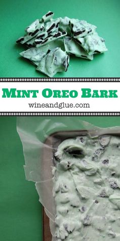 Mint Oreo Bark