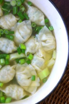 Miso Wonton Soup