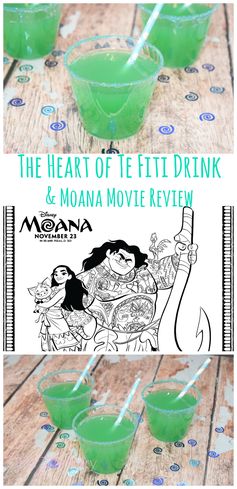 Moana Heart of Te Fiti Drink