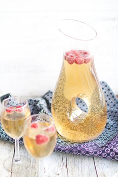 Mock-Champagne for your New Years Toast! (Non-alcoholic