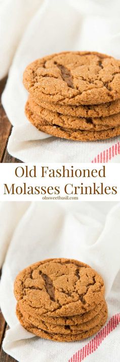 Molasses Crinkles