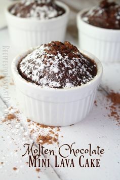 Molten Chocolate Mini Lava Cake