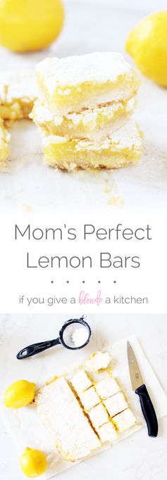 Mom’s Perfect Lemon Bars