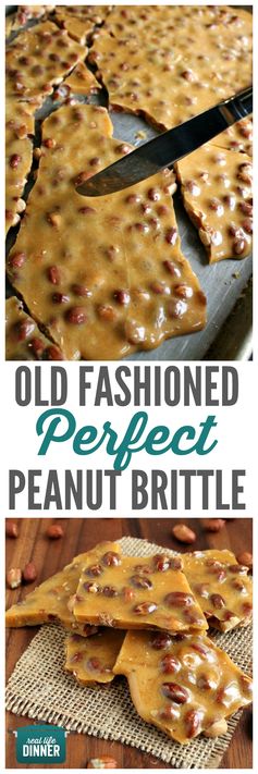 Mom's Best Peanut Brittle