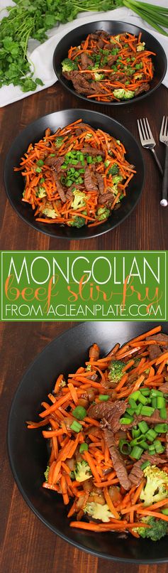 Mongolian Beef Stir-Fry