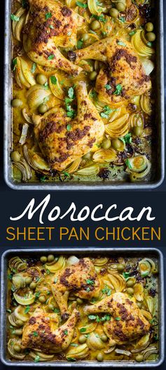 Moroccan Sheet Pan Chicken