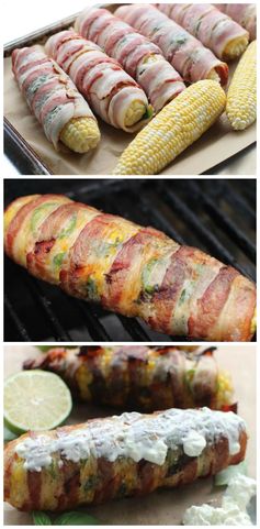 Mouthwatering Bacon-wrapped Corn on the Cob