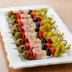 Muffuletta Skewers